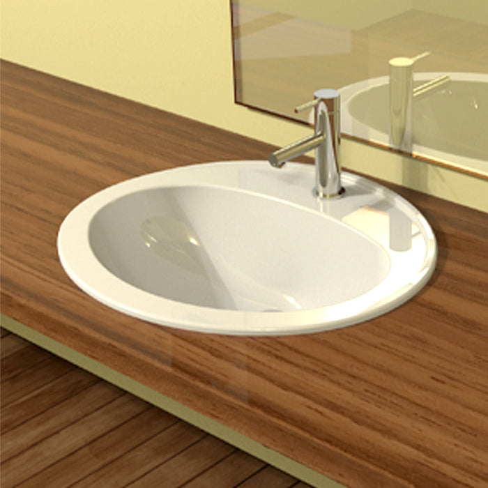 VALADARES 18361002C MIRAMAR Lavabo De Encastre Blanco