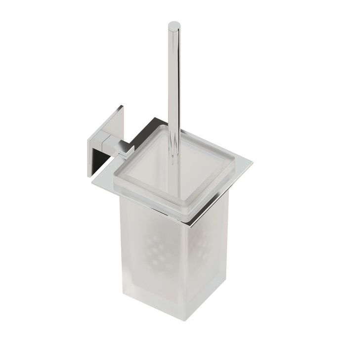 BELTRAN 10730 MONACO Adhesive Chrome Toilet Brush Holder