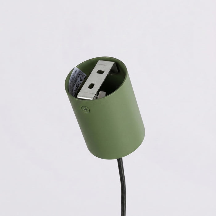 SOLLUX SL.2698 Araña AURA 4 verde oliva Gx53