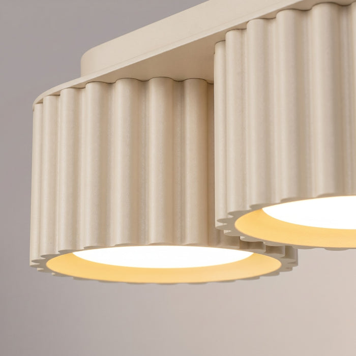 SOLLUX SL.2630 Plafón AURA 3 beige Gx53