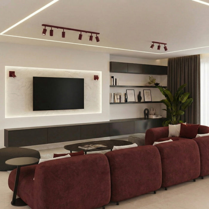 SOLLUX SL.2159 Aplique de pared RING burdeos