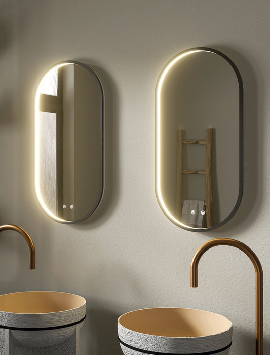 AQUORE SANÁ Espejo 50x80 Marco Metálico