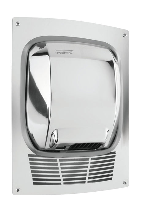 MEDICLINICS KT0010C Kit de Empotramiento para Secador de Manos Mediflow Acabado Brillo (Sin Secador)