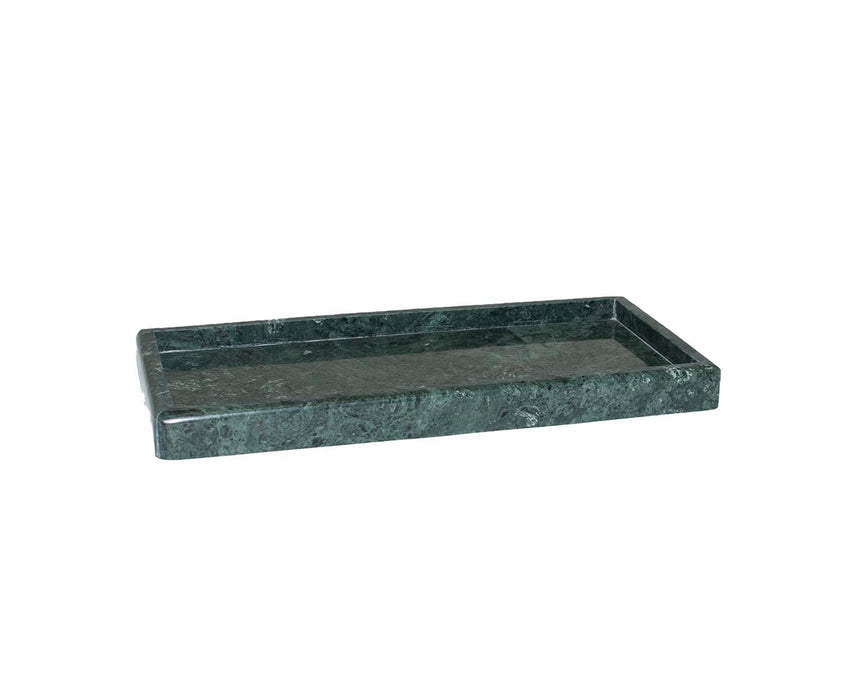 ANDREA HOUSE BA26062 Bandeja Mármol Verde 25X12,5X2Cm