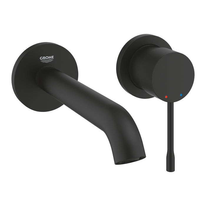 GROHE 29 192 KF1 ESSENCE  Monomando Lavabo Mural Tamaño M Negro