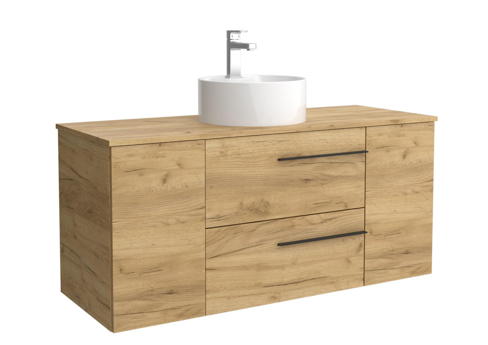 SALGAR 116112 YARA PLUS Mueble de Baño 1 poza Porcelana 120cm Roble