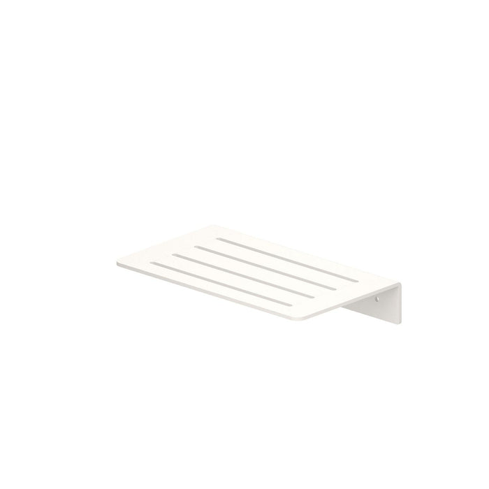 BELTRAN 10454 ETNA Repisa Estante Recta De Pared Ranurada Blanco