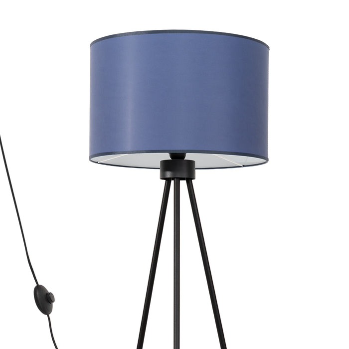 SOLLUX SL.1855 Lámpara de pie NEVIA azul marino azul marino/negro