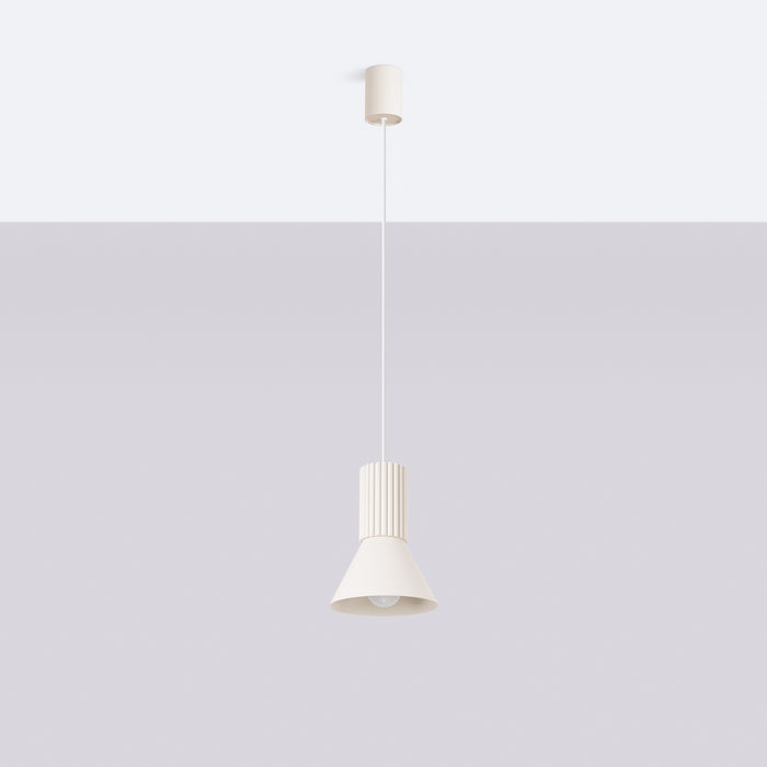 SOLLUX SL.1870 Lámpara colgante ESTRIA 1 beige beige
