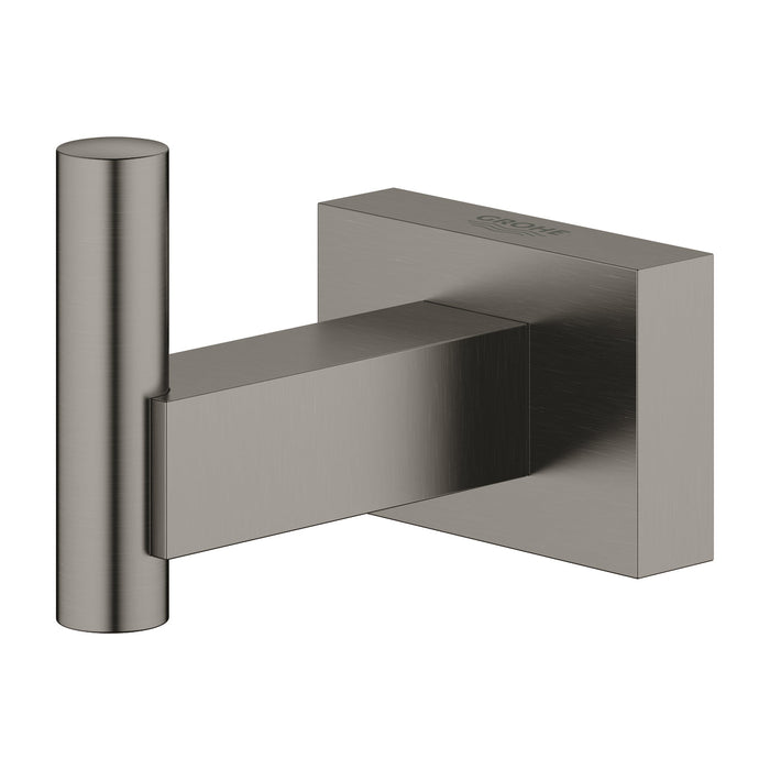 GROHE 40 511 AL1 ESSENTIALS CUBE Percha Colgador Grafito Cepillado