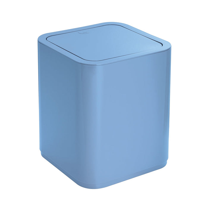 GEDY 63098600900 SEVENTY Papelera Con Tapa 8 Litros Azul Celeste