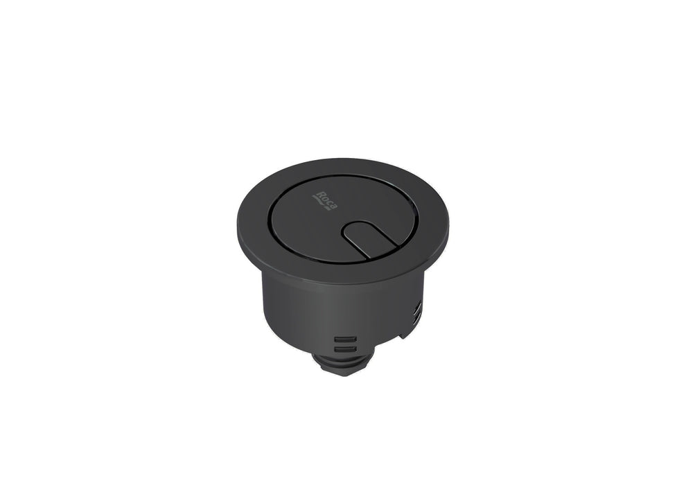 ROCA AH00112NBR Double Flush Button Plus D8 Matte Black Color