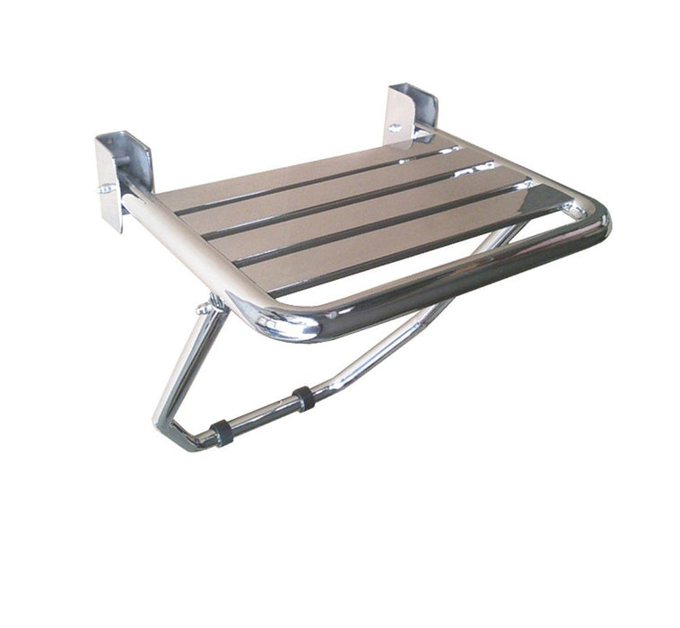MEDICLINICS AM0251C Asiento abatible con pie Acero Brillo