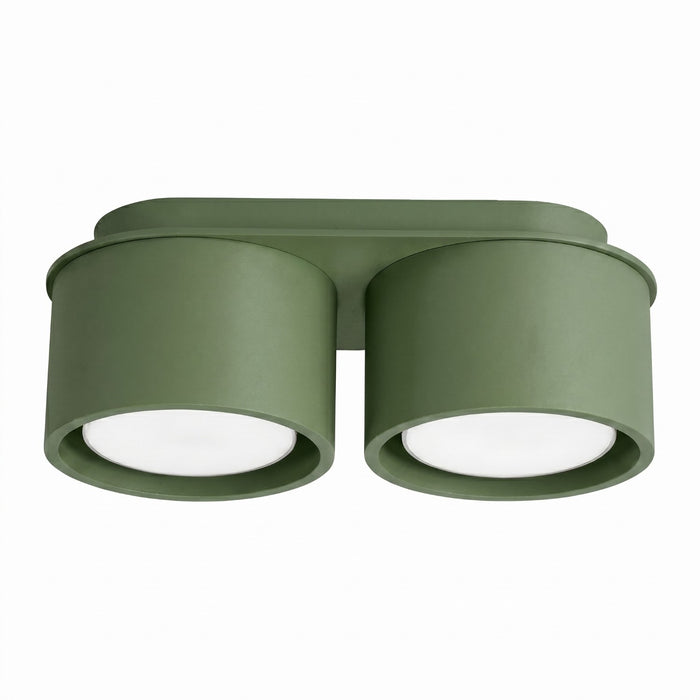 SOLLUX SL.2463 Plafón MODO 2 verde oliva Gx53