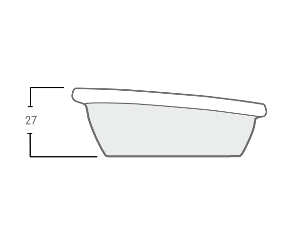 GEDY DD039300900 DA-DAM Children's Bathtub White/Orange