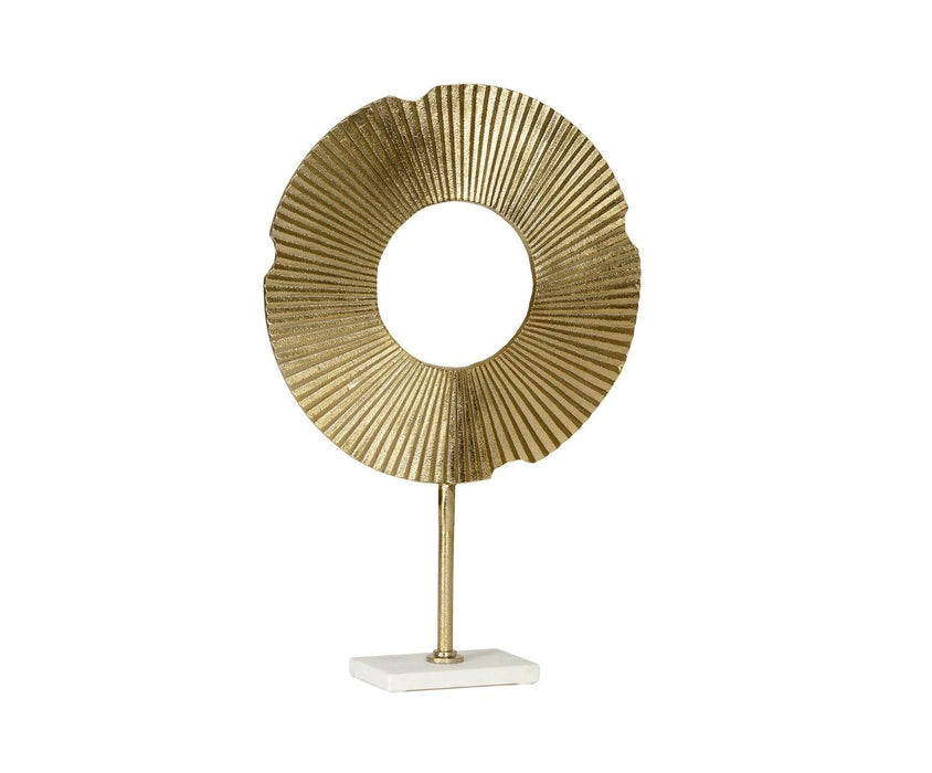 ANDREA HOUSE AX70225 Estatua Aluminio Olympia 37x10x56 CM