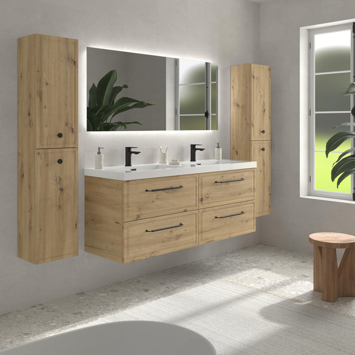 SALGAR 122029 RUNA Columna de baño 30cm Roble