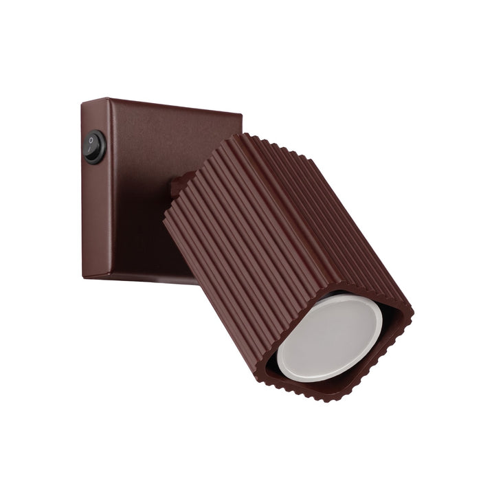 SOLLUX SL.3231 Lámpara De Pared Rayo Marrón Con Interruptor