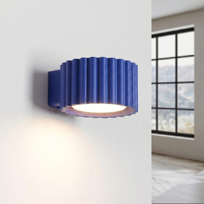 SOLLUX SL.2618 Aplique de pared AURA ultramarino Gx53