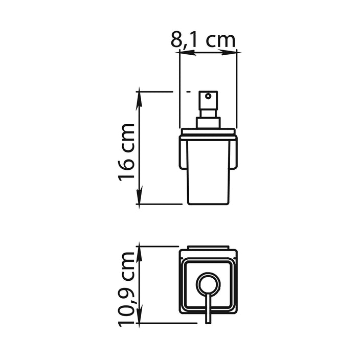 GEDY A9811300000 IL GIGLIO Dosificador Cromo