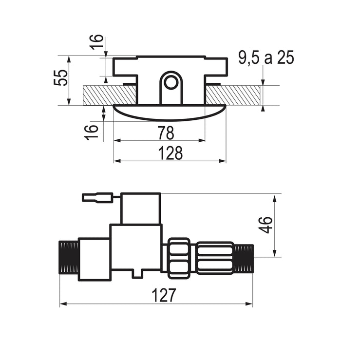 PRESTO 85966 Rada MC 1126 ABS