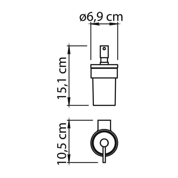 GEDY PI818800000 PIRENEI Dosificador Oro Mate