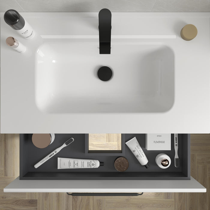 SALGAR RUNA Mueble+Lavabo IBON Color Blanco Mate