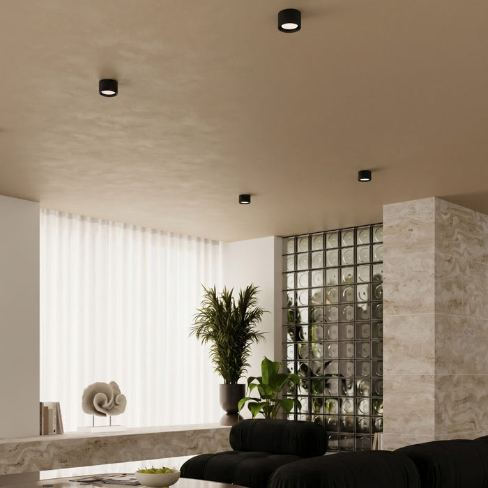 SOLLUX SL.2439 Plafón MODO 2 negro Gx53