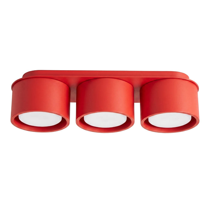 SOLLUX SL.2480 Plafón MODO 3 rojo Gx53