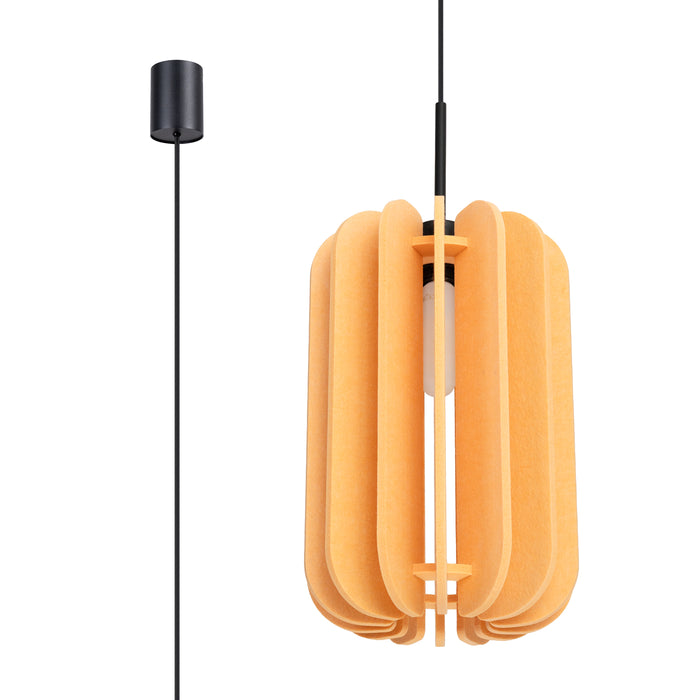 SOLLUX SL.1858 Lámpara colgante MULA 27 amarillo amarillo/negro