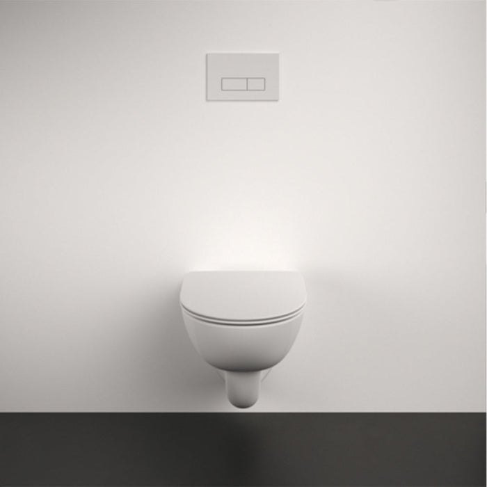 IDEAL STANDARD T467601 ILIFE A Thin WC Lid Soft Close White