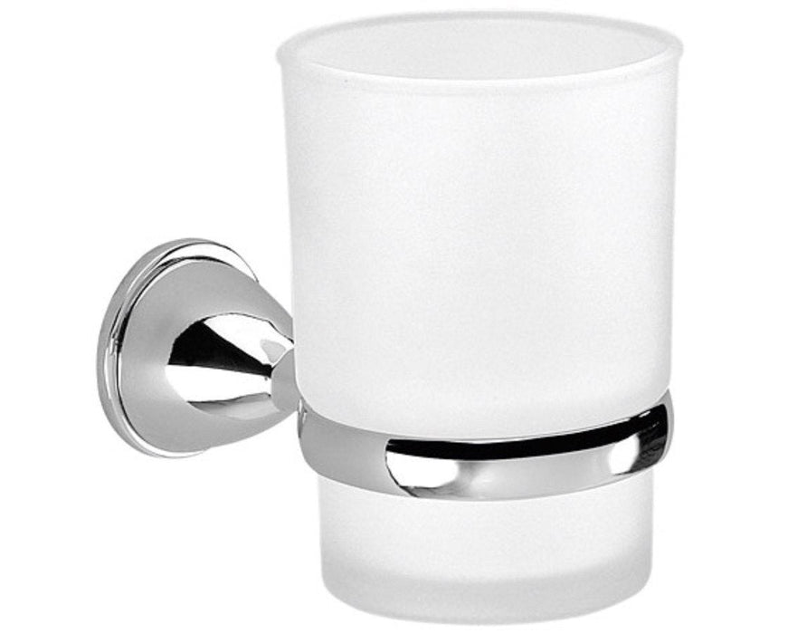 GEDY GE101300100 Genziana Chrome Toothbrush Holder