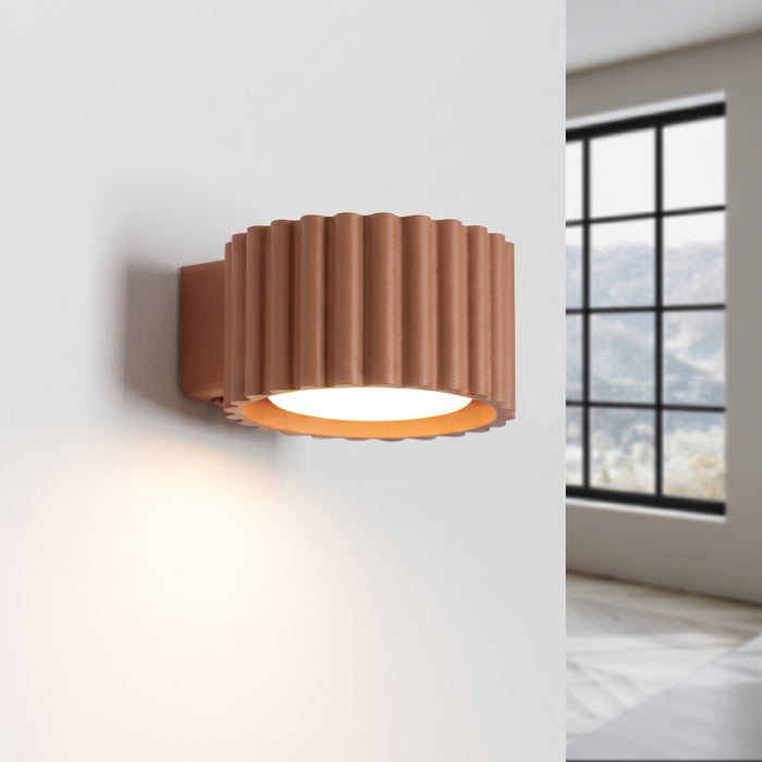 SOLLUX SL.2617 Aplique de pared AURA moca Gx53