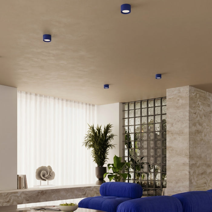 SOLLUX SL.2458 Plafón MODO 1 ultramarino Gx53