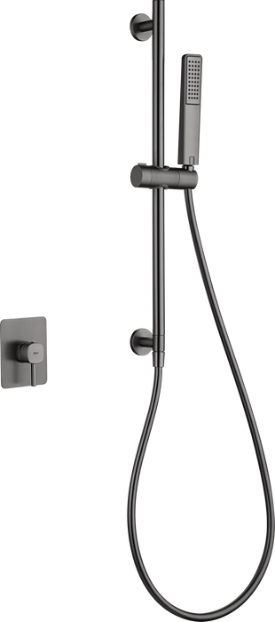 IMEX SMT064/BGM TOSCANA-AREZZO Set De Ducha Monomando Black Gun Metal