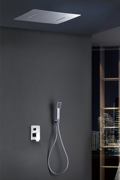 IMEX GTS019/P SUMATRA Conjunto de Ducha Empotrado Monomando Cromo Con Con Premarco