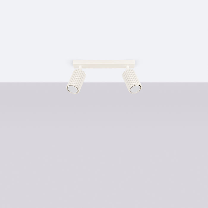 SOLLUX SL.1599 KARBON Lámpara De Techo 2 Beige