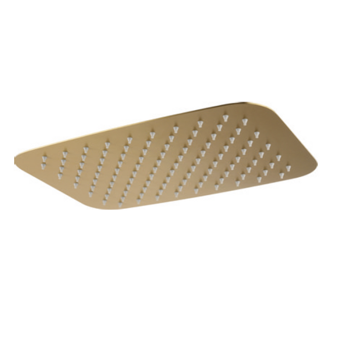 IMEX RDR001/OC Rociador Rectangular 20x30 Oro Cepillado