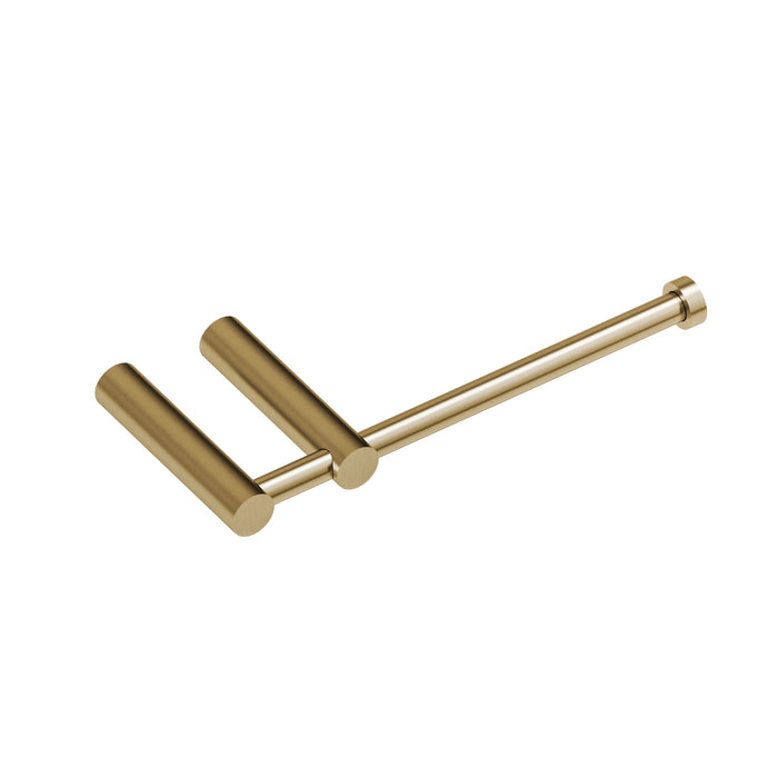 COSMIC WJC226A0056040 LOGIC Portarrollo Sin Tapa Fijación Doble Oro Cepillado PVD