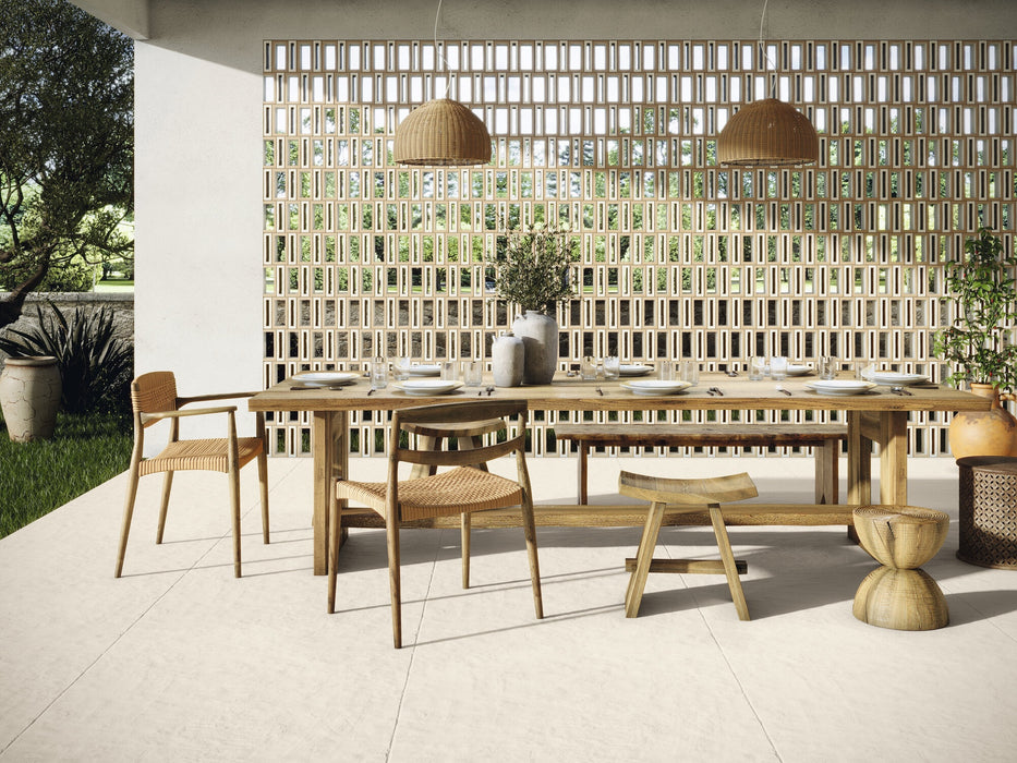 CARMEN A041305 OCCHIATA WHITE 4,6X19,8X9,9 Celosía Cerámica