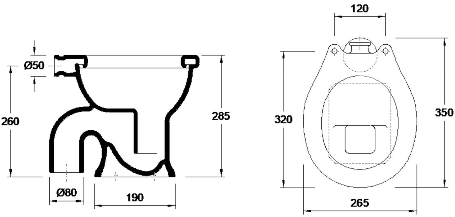 VALADARES 18650002K Inodoro Infantil Sin Tapa