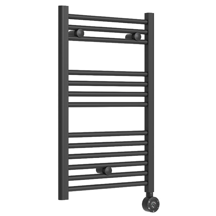 LAZZARINI 392185 BORMIO DECO Radiador Eléctrico 500x800 mm Negro Mate