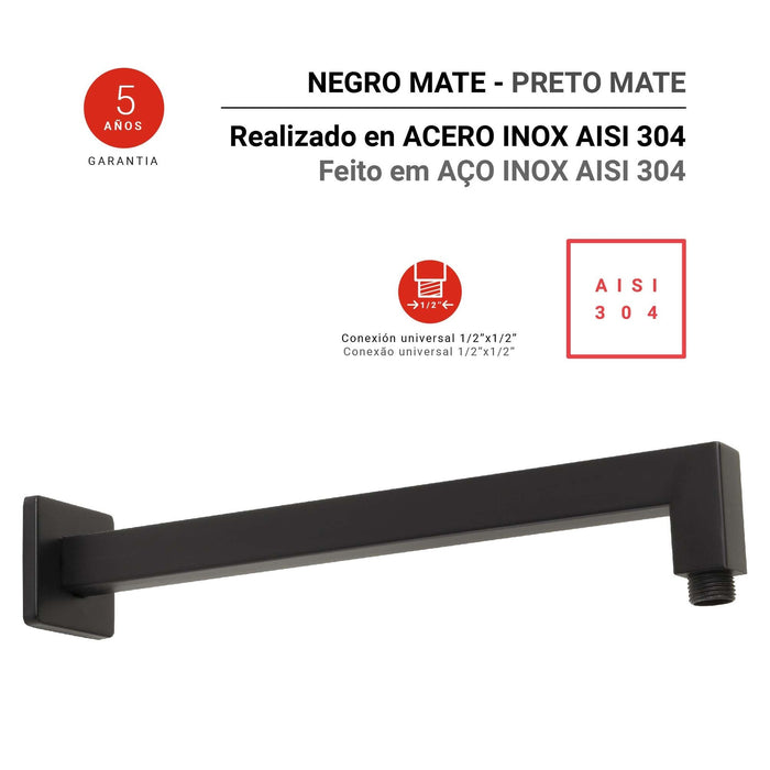 GEDY GYAC1320160 TUBE TECH 35 01 Accesorios Negro Mate