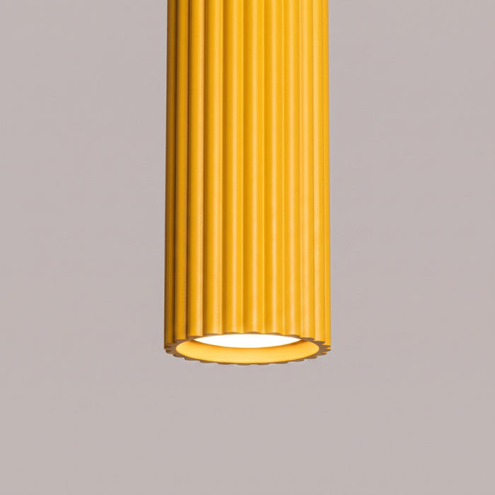 SOLLUX SL.2334 Lámpara colgante KARBON 1 amarillo