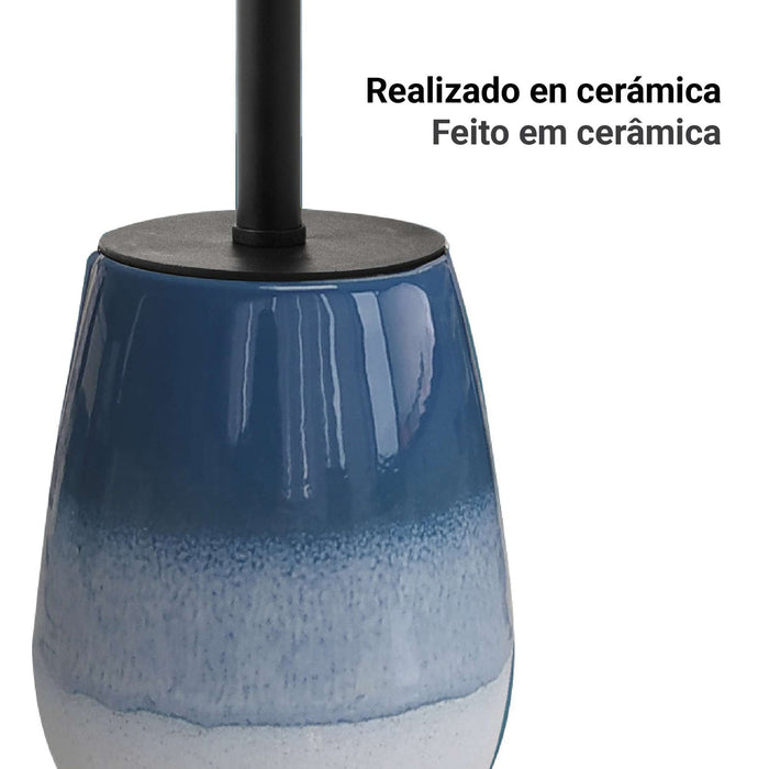 GEDY SJ330500000 SHEJLA Blue Toilet Brush Holder