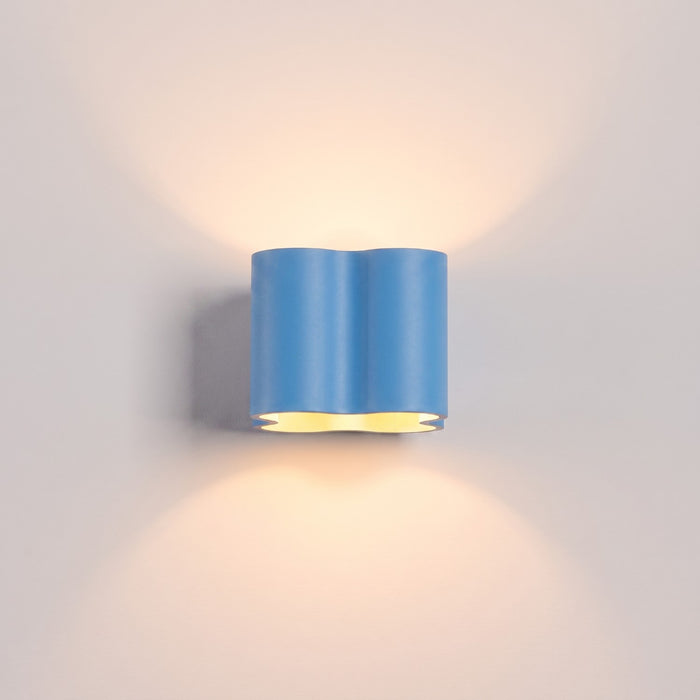 SOLLUX SL.3399 Lámpara De Pared Ovio Azul Celeste G9