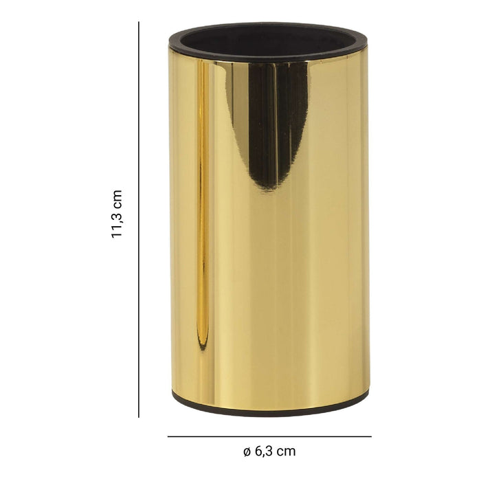 GEDY EE988700000 ELETTRA Gold Toothbrush Holder