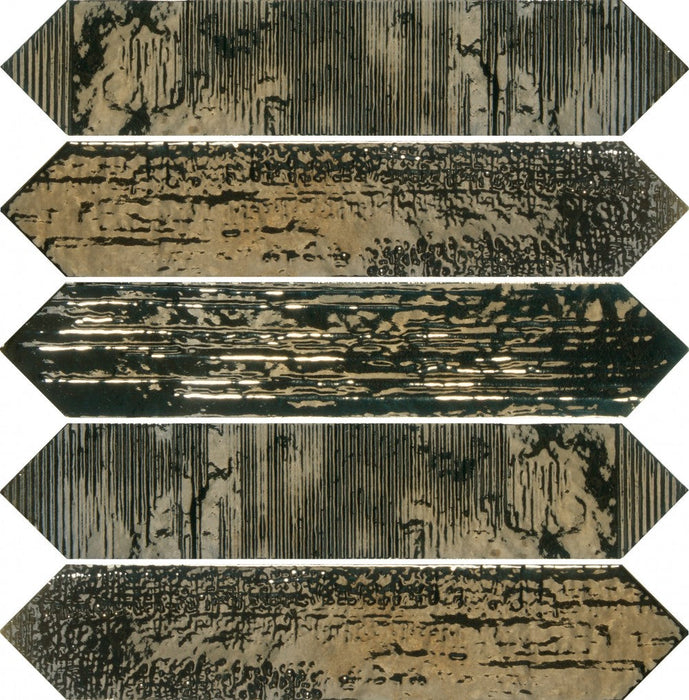 DUNE 187780 CRACKLE DECOR Metal 6.5x33 cm