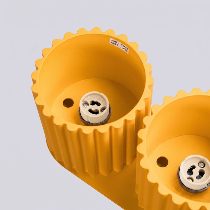 SOLLUX SL.2414 Plafón AURA 2 amarillo GU10