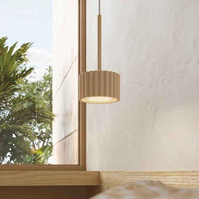 SOLLUX SL.2678 Lámpara colgante AURA 1 beige Gx53